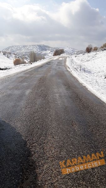 Karaman İl Özel İdaresi’nin Kar Mesaisi Başladı 8
