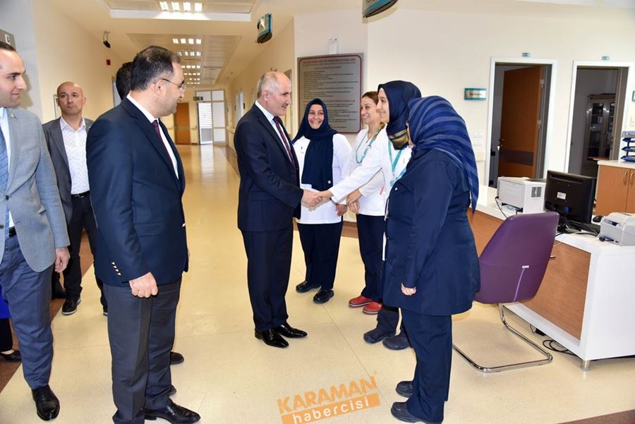 Karaman Valisi Fahri Meral Ermenek İlçesini Ziyaret Etti 13