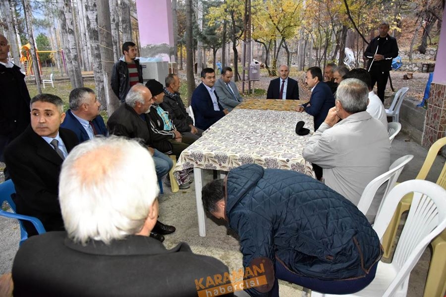 Karaman Valisi Fahri Meral Ermenek İlçesini Ziyaret Etti 27