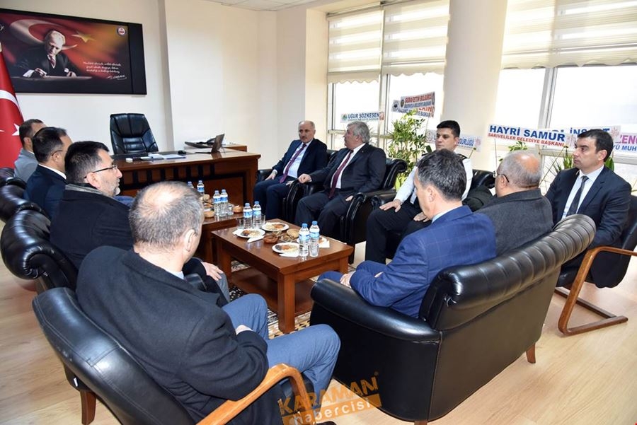 Karaman Valisi Fahri Meral Ermenek İlçesini Ziyaret Etti 4