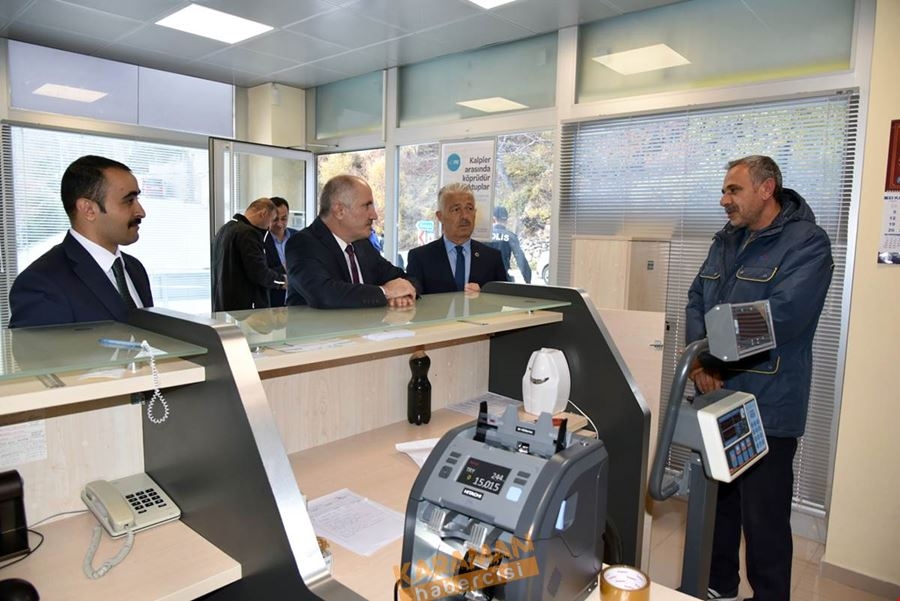 Karaman Valisi Fahri Meral Başyayla İlçesini Ziyaret Etti 10