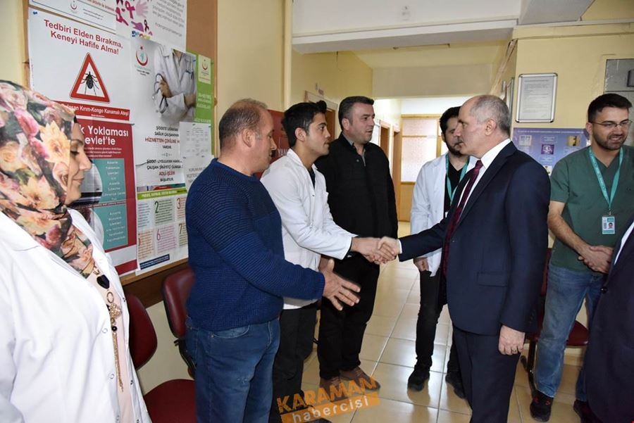 Karaman Valisi Fahri Meral Başyayla İlçesini Ziyaret Etti 14