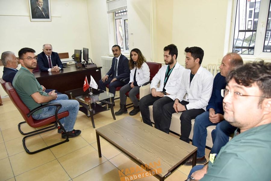 Karaman Valisi Fahri Meral Başyayla İlçesini Ziyaret Etti 15