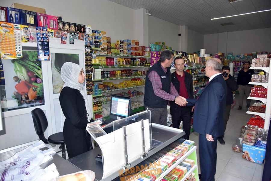 Karaman Valisi Fahri Meral Başyayla İlçesini Ziyaret Etti 16