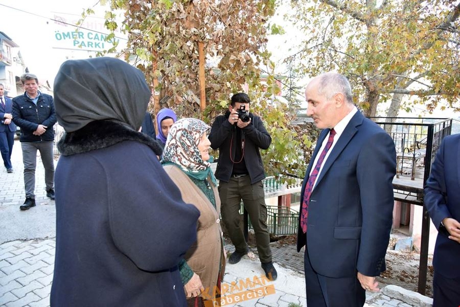 Karaman Valisi Fahri Meral Başyayla İlçesini Ziyaret Etti 22