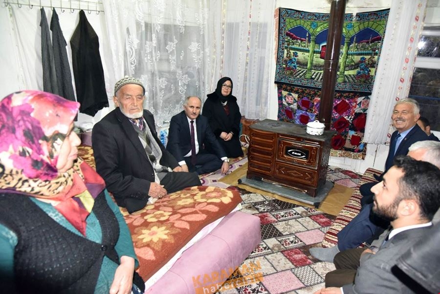 Karaman Valisi Fahri Meral Başyayla İlçesini Ziyaret Etti 24