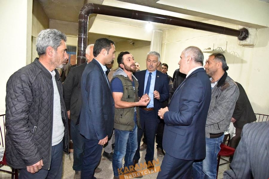 Karaman Valisi Fahri Meral Başyayla İlçesini Ziyaret Etti 26