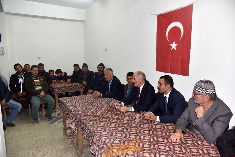 Karaman Valisi Fahri Meral Başyayla İlçesini Ziyaret Etti 30