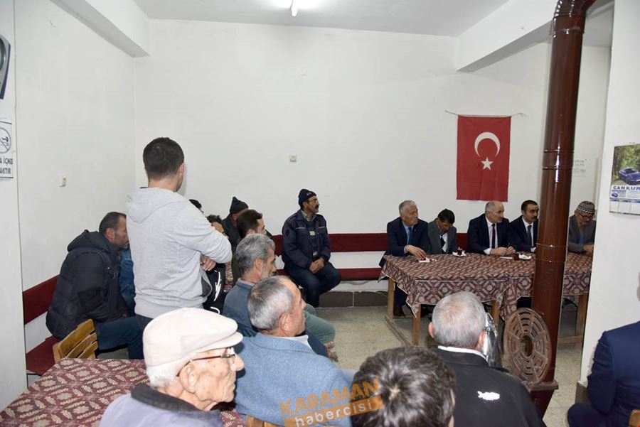 Karaman Valisi Fahri Meral Başyayla İlçesini Ziyaret Etti 32