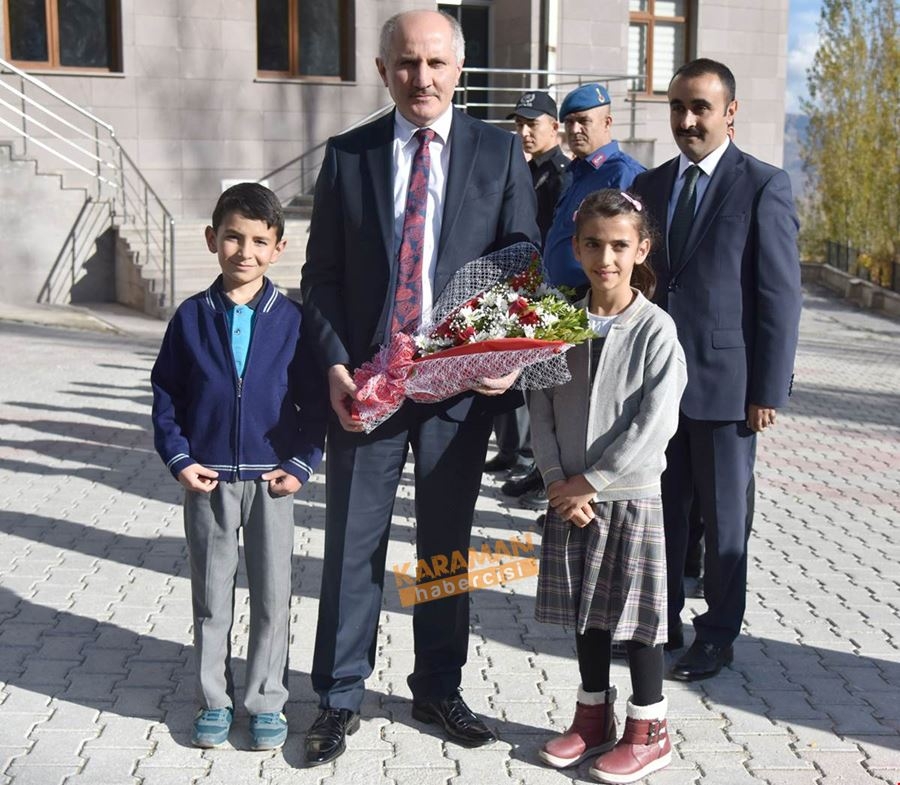 Karaman Valisi Fahri Meral Başyayla İlçesini Ziyaret Etti 34