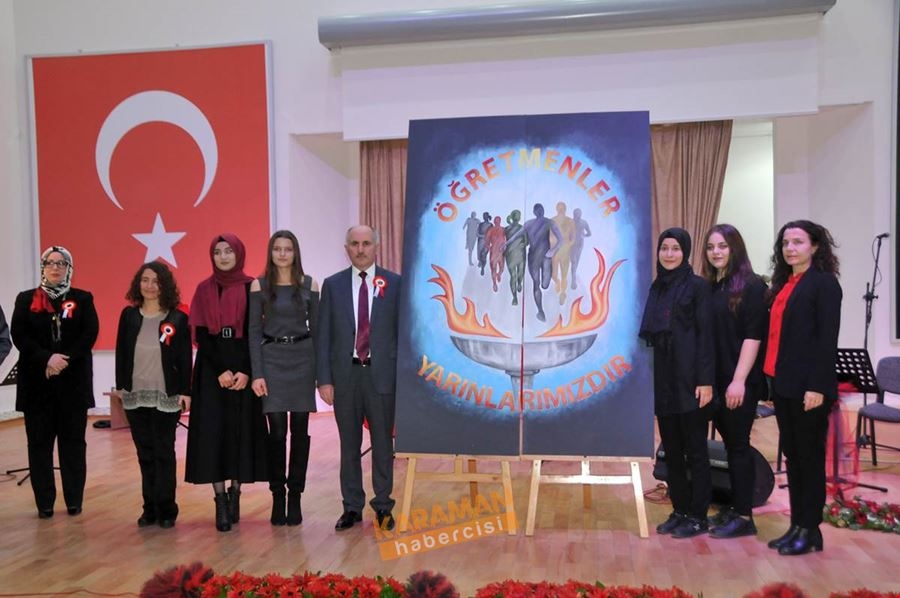 Karaman'da 24 Kasım Öğretmenler Günü Kutlamaları 26