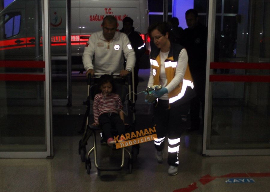Karaman'da Anne ve Kızları Sobadan Zehirlendi 2