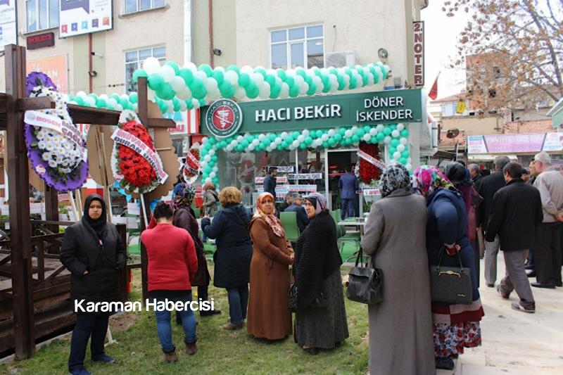 Karaman'da Hacı Bekir Döner Açıldı 3