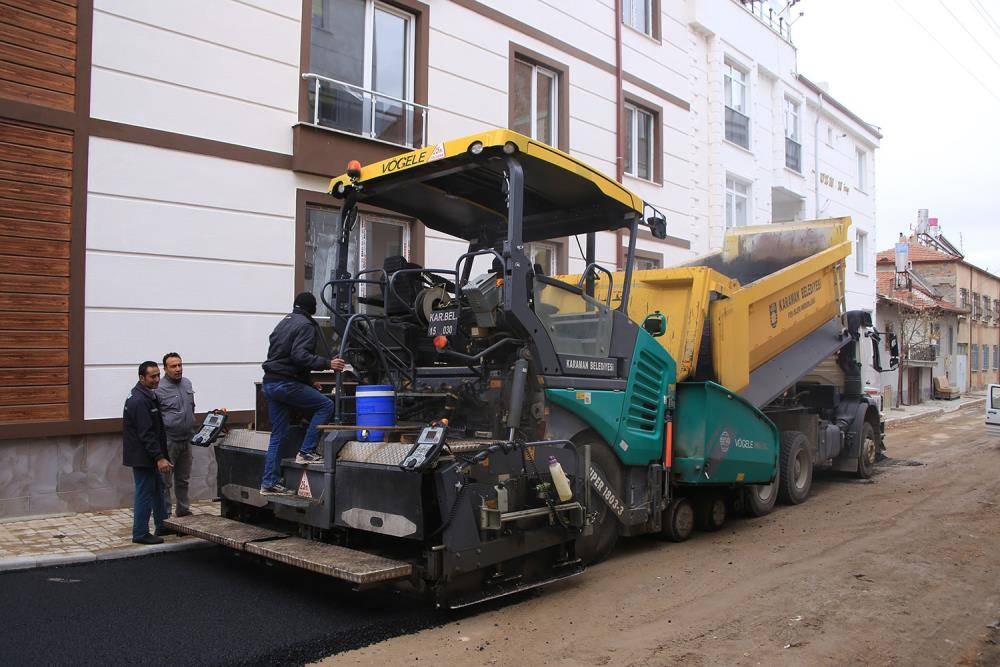 Asfalt Çalışmaları Kırbağı Mahallesi’nde 1