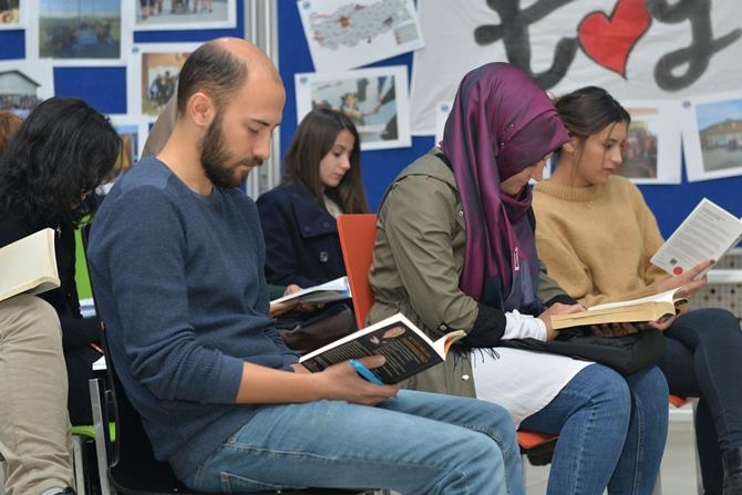 KMÜ Öğrenci Topluluğundan Kitap Okuma Etkinliğli 1