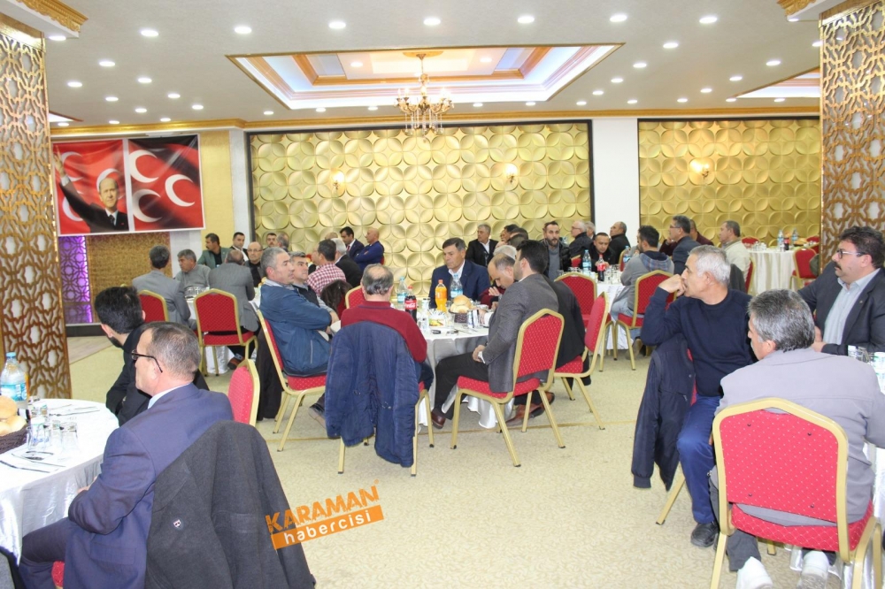 MHP Karaman Belediye Başkan Adayı Savaş Kalaycı Toplantısı 11