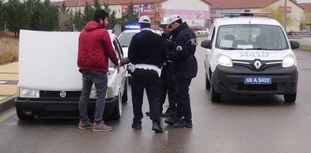 Aksaray'da Trafik Kontrolleri 1