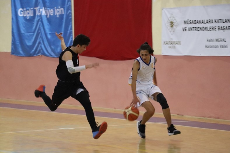 Karaman'da Düzenlenen Basketbol Final Maçları Nefes Kesti 1