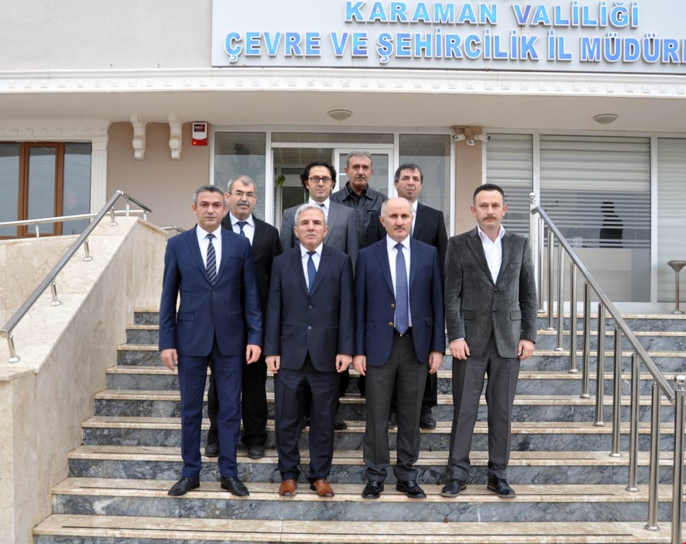 Karaman Valisi Meral İl Müdürlüğünde İncelemelerde Bulundu 5