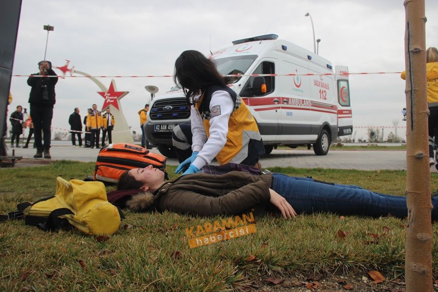 Karaman, Konya ve Aksaray Ambulansları Yarıştı 4
