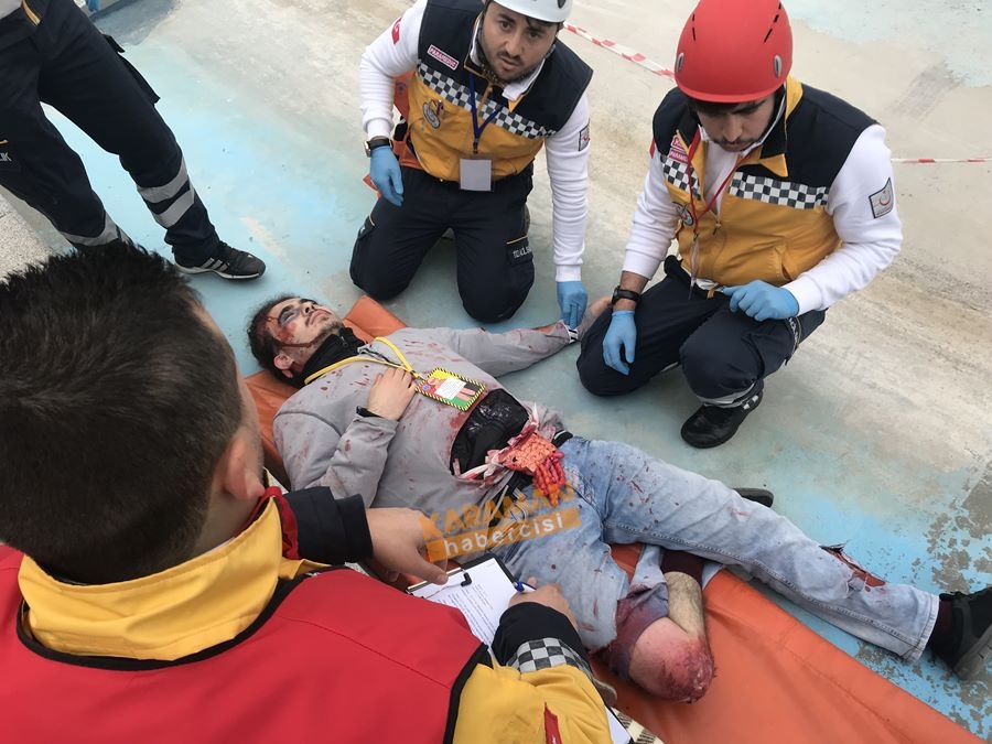 Karaman, Konya ve Aksaray Ambulansları Yarıştı 7
