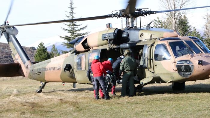 Niğdede Mahsur Kalan Dağcılar Operasyonu 12