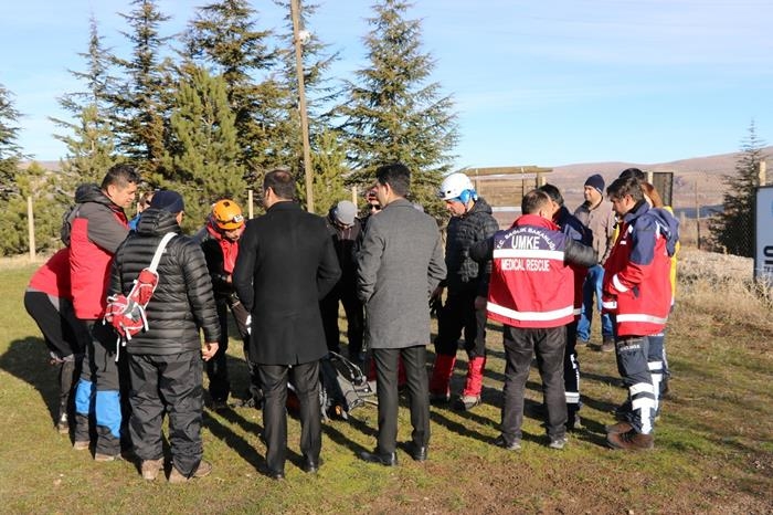 Niğdede Mahsur Kalan Dağcılar Operasyonu 13