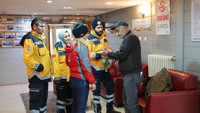 Niğdede Mahsur Kalan Dağcılar Operasyonu 6