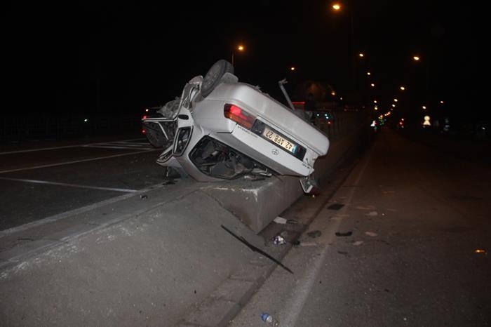 Hurdaya Dönen Otomobilin Sürücüsü Kazadan Yaralı Kurtuldu 3