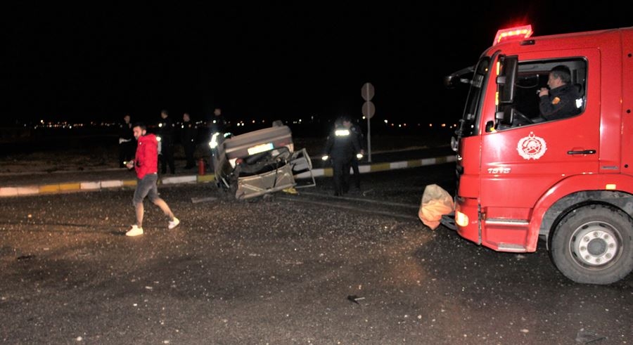 Karaman'da Korkunç Trafik Kazası 1