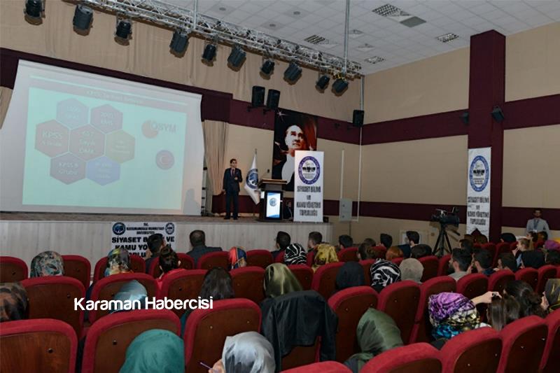 KMÜ Öğrencilerine Kariyer Semineri Verildi 12