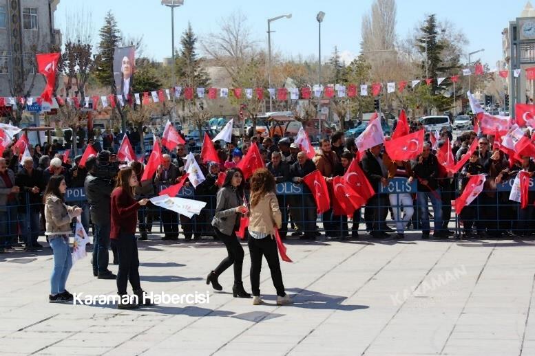 CHP Genel Başkan Yardımcısı Muharrem İnce Karaman Mitingi 1