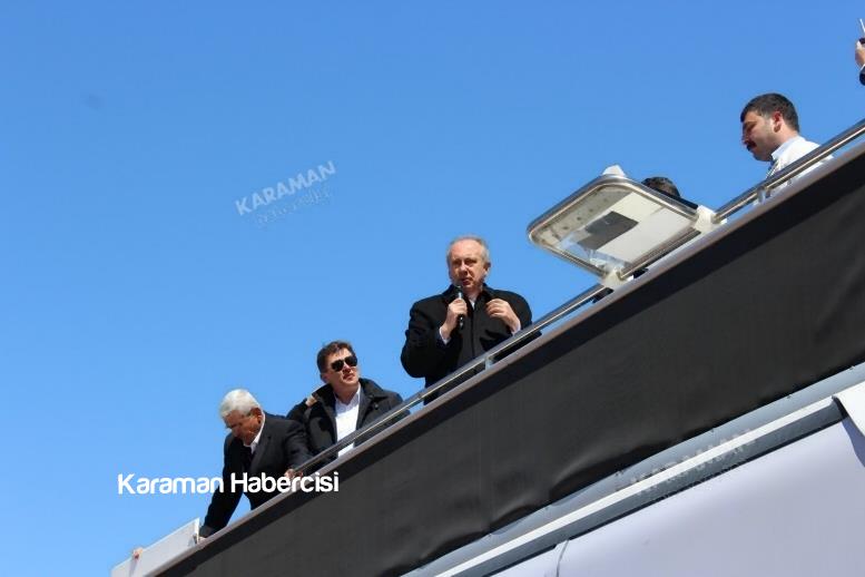 CHP Genel Başkan Yardımcısı Muharrem İnce Karaman Mitingi 20