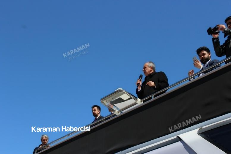 CHP Genel Başkan Yardımcısı Muharrem İnce Karaman Mitingi 22