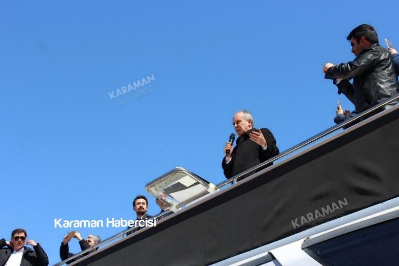 CHP Genel Başkan Yardımcısı Muharrem İnce Karaman Mitingi 23