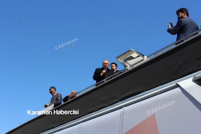 CHP Genel Başkan Yardımcısı Muharrem İnce Karaman Mitingi 24