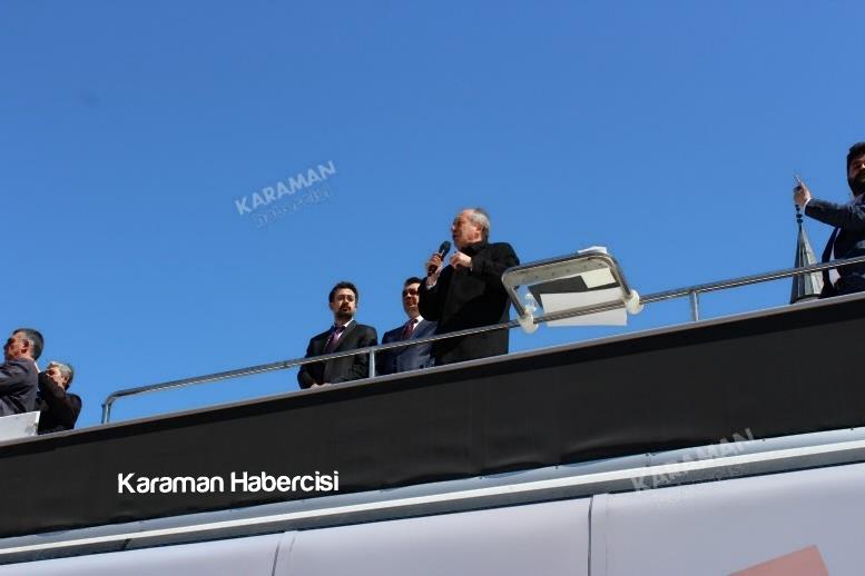 CHP Genel Başkan Yardımcısı Muharrem İnce Karaman Mitingi 25