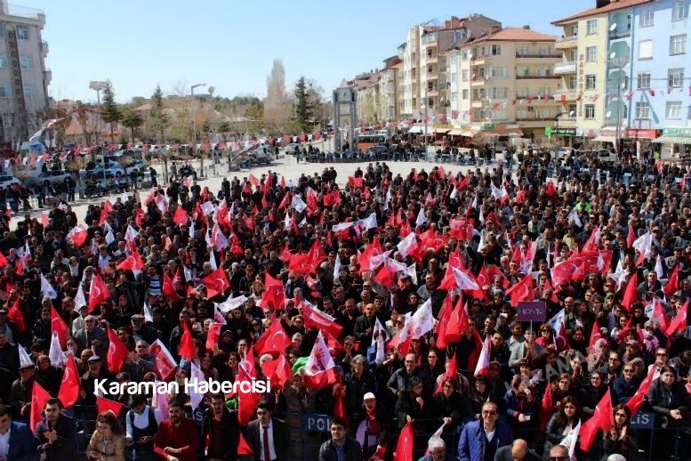 CHP Genel Başkan Yardımcısı Muharrem İnce Karaman Mitingi 35