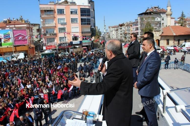 CHP Genel Başkan Yardımcısı Muharrem İnce Karaman Mitingi 41