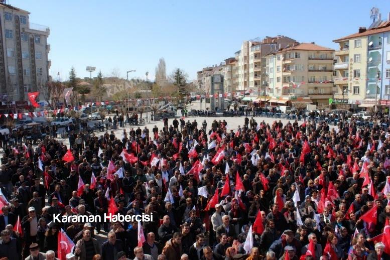 CHP Genel Başkan Yardımcısı Muharrem İnce Karaman Mitingi 45