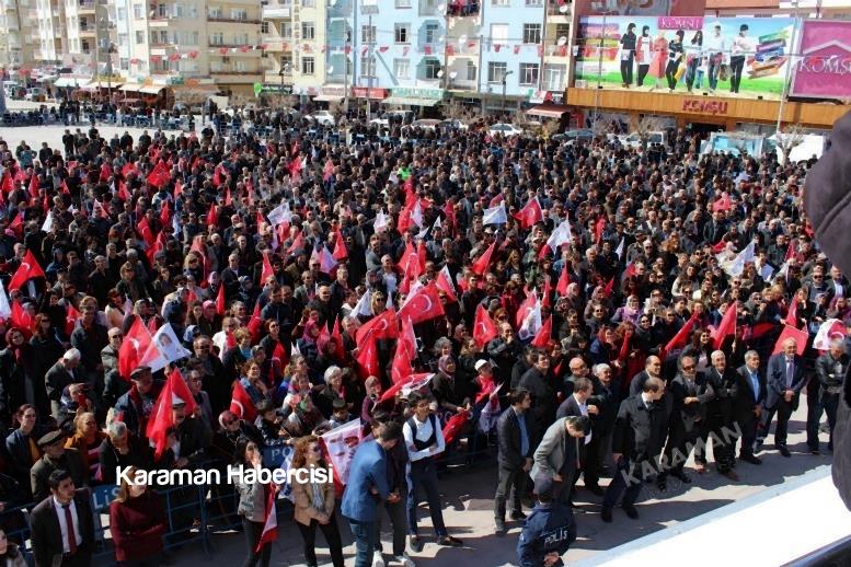 CHP Genel Başkan Yardımcısı Muharrem İnce Karaman Mitingi 46