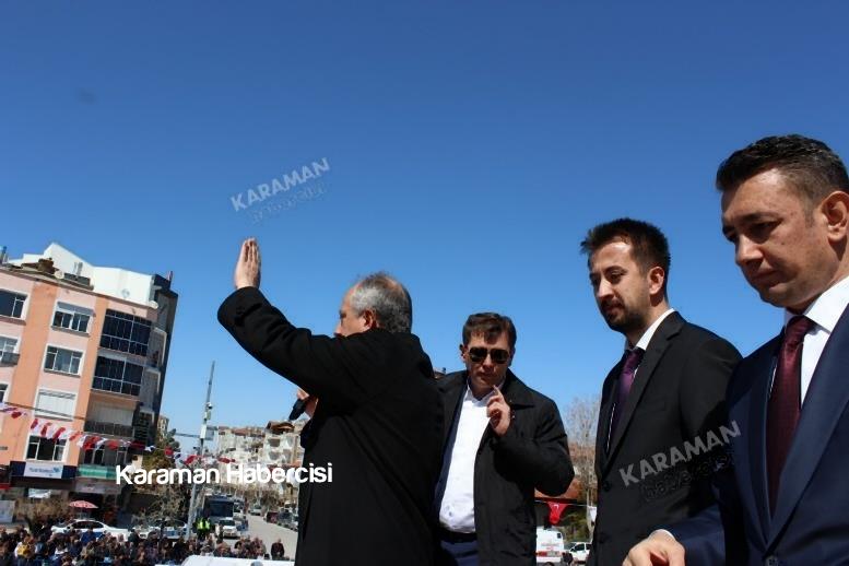 CHP Genel Başkan Yardımcısı Muharrem İnce Karaman Mitingi 48