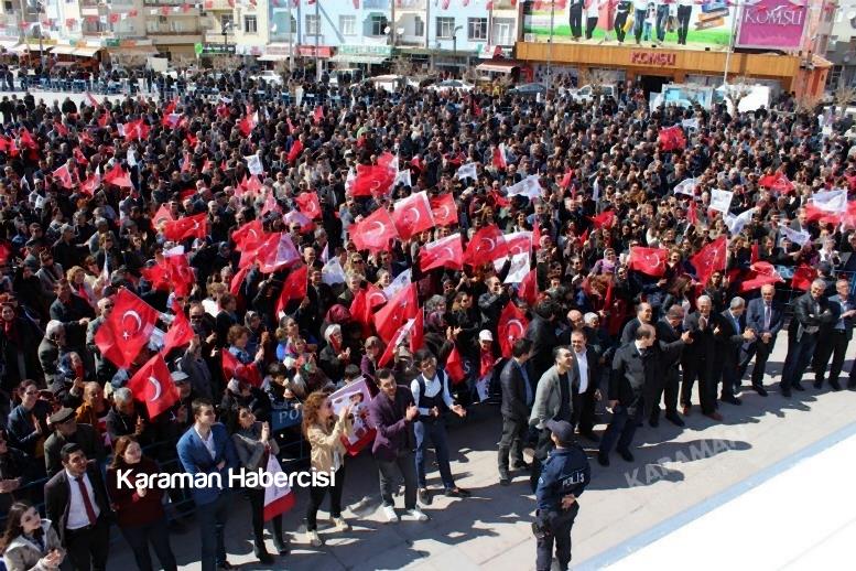 CHP Genel Başkan Yardımcısı Muharrem İnce Karaman Mitingi 50