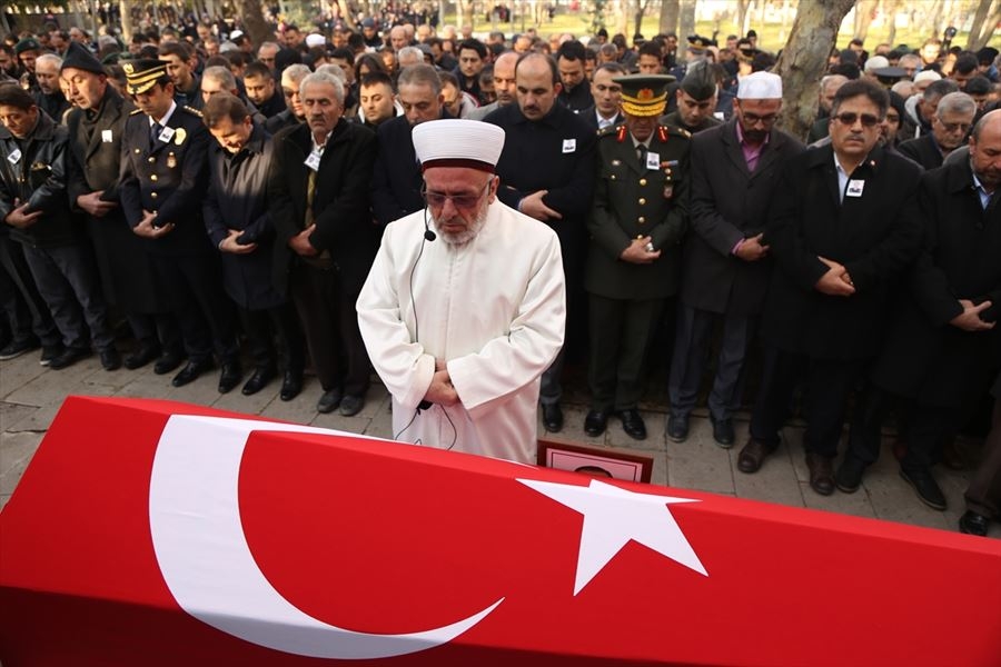 Konya'daki Şehit Polis Son Yolculuğuna Uğurlandı 11