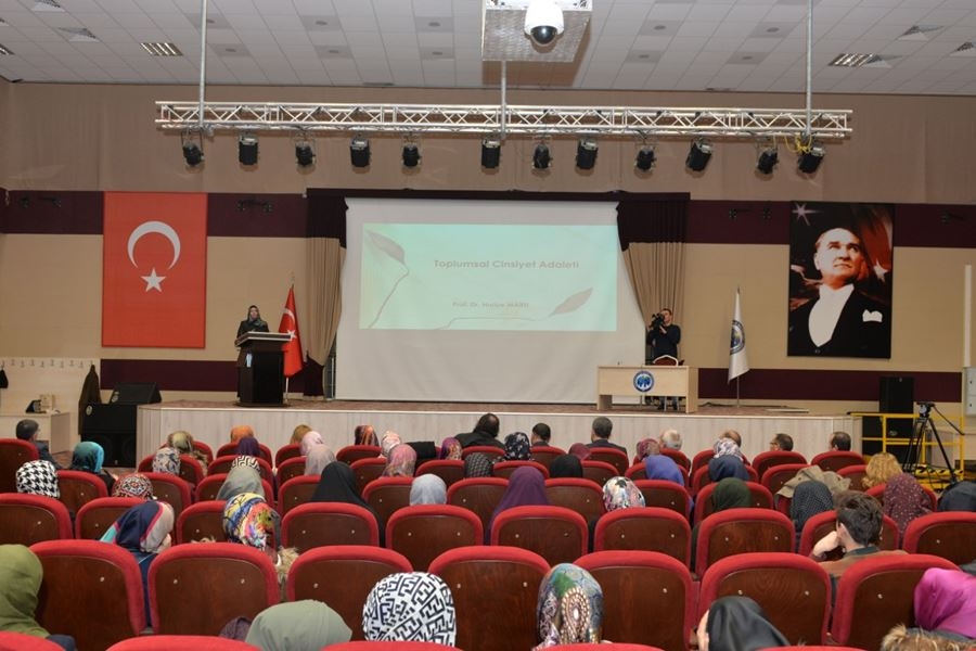 Karaman'da 'Toplumsal Cinsiyet Adaleti' Konulu Konferans Düzenlendi 4