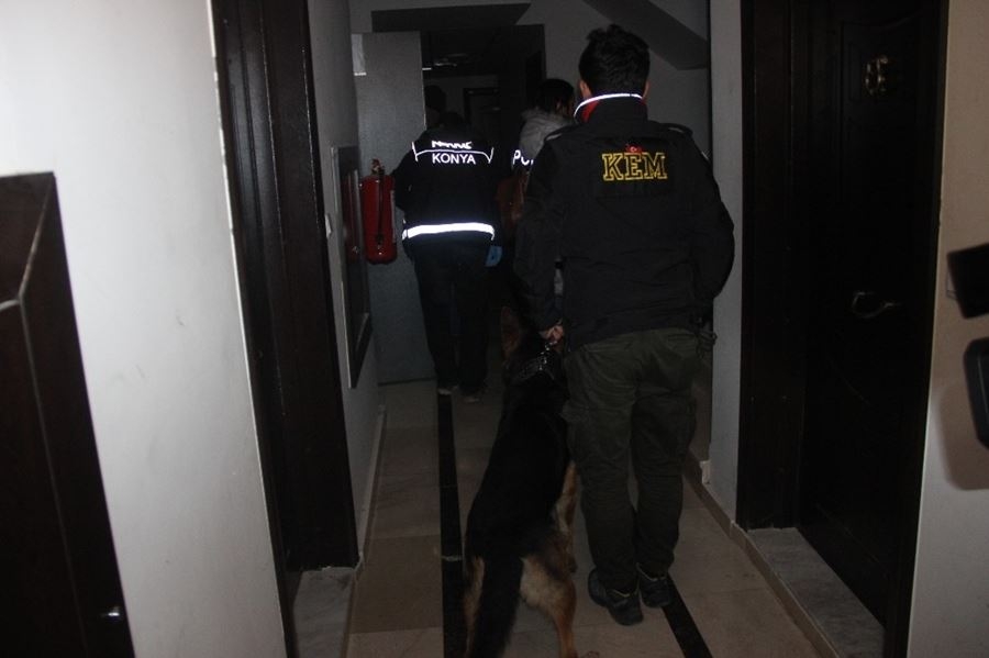 Konya’da Torbacılara Şafak Operasyonu 1