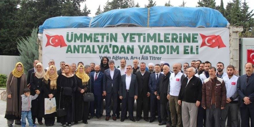 Antalya’dan Suriye’ye Yardım Eli Uzandı