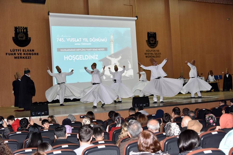 Hz. Mevlana’nın 745. Vuslat Yıldönümü Törenleri Karaman’da Başladı 10