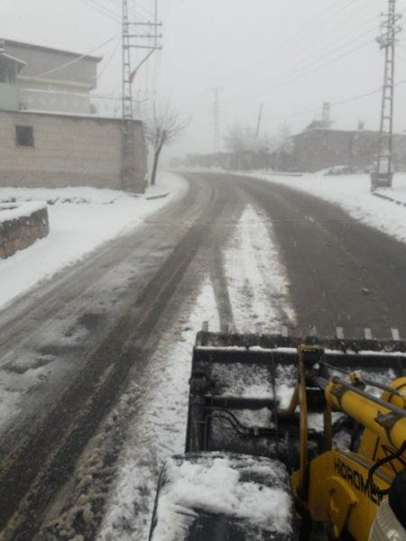 Aksaray’da Yüksek Kesimlere Kar Yağdı 1
