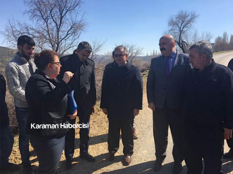 Vali Tapsız Heyelanın Yaşandığı Bölgede 1